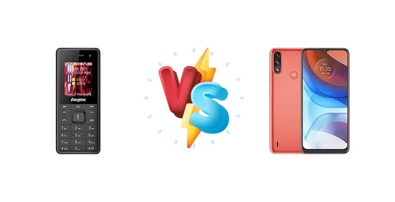 Energizer E3 vs Motorola Moto E7i Power
