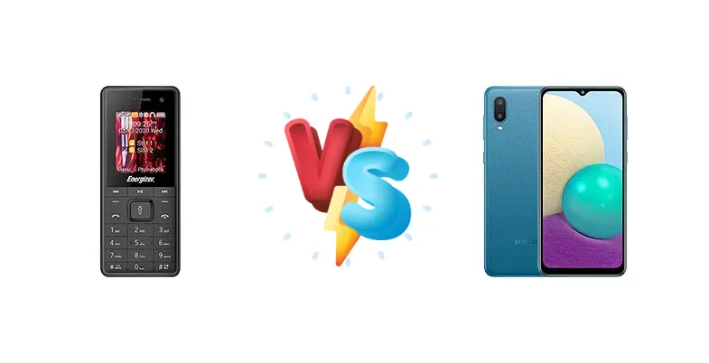 Energizer E3 vs Samsung Galaxy A02