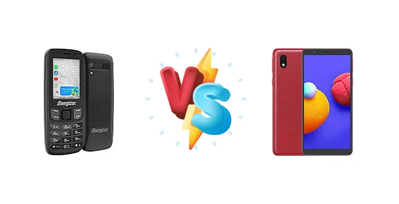 Energizer E242s vs Samsung Galaxy A01 Core