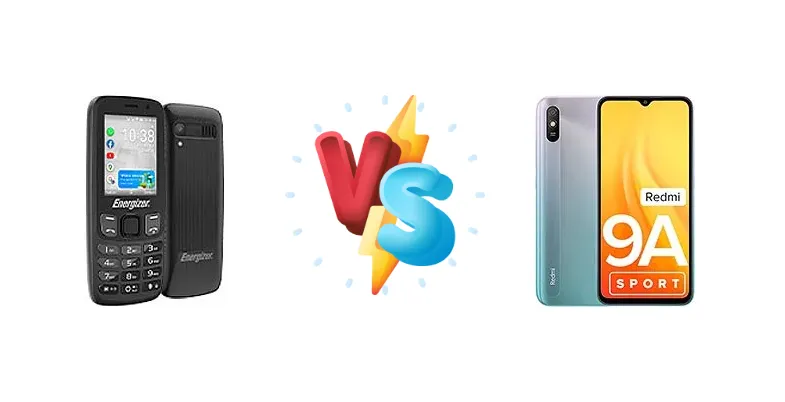 Energizer E242s vs Xiaomi Redmi 9A Sport