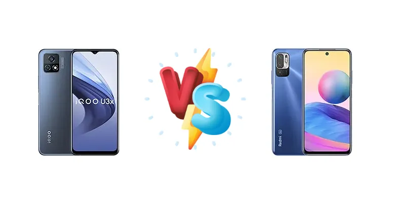 vivo iQOO U3x vs Xiaomi Redmi Note 10 5G
