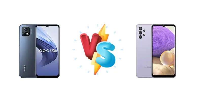 vivo iQOO U3x vs Samsung Galaxy A32 5G