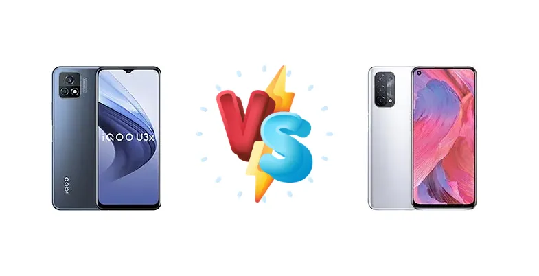 vivo iQOO U3x vs Oppo A74 5G