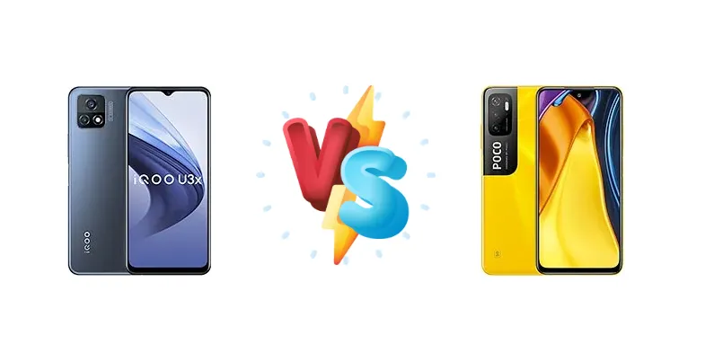 vivo iQOO U3x vs Xiaomi Poco M3 Pro 5G