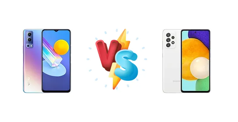vivo Y72 5G vs Samsung Galaxy A52 5G