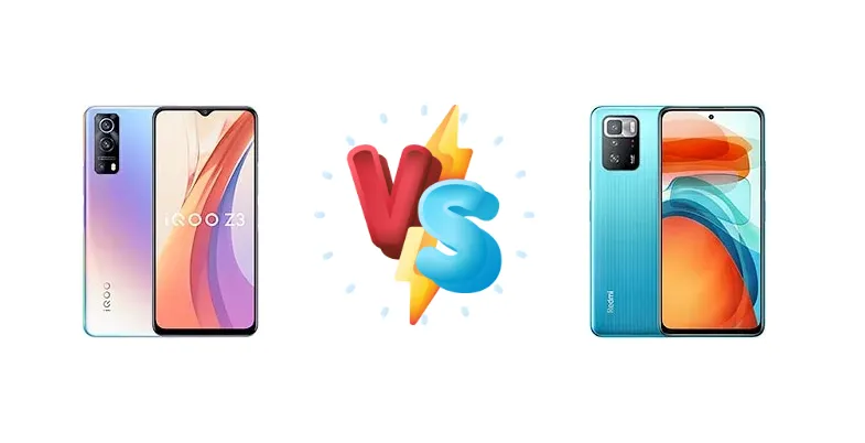 vivo iQOO Z3 vs Xiaomi Redmi Note 10 Pro (China)