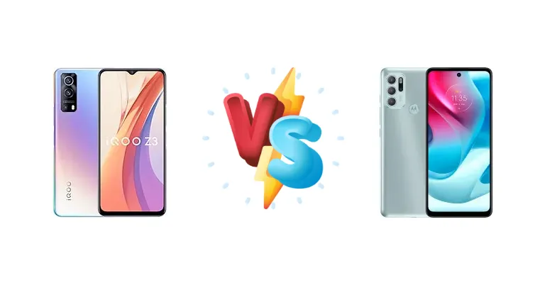 vivo iQOO Z3 vs Motorola Moto G60S