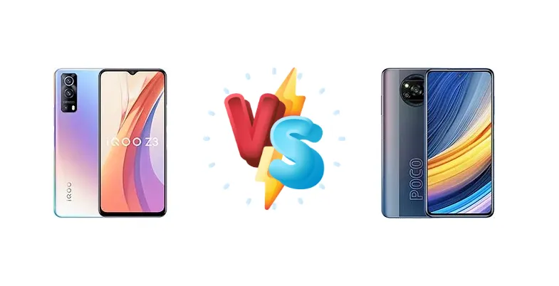 vivo iQOO Z3 vs Xiaomi Poco X3 Pro