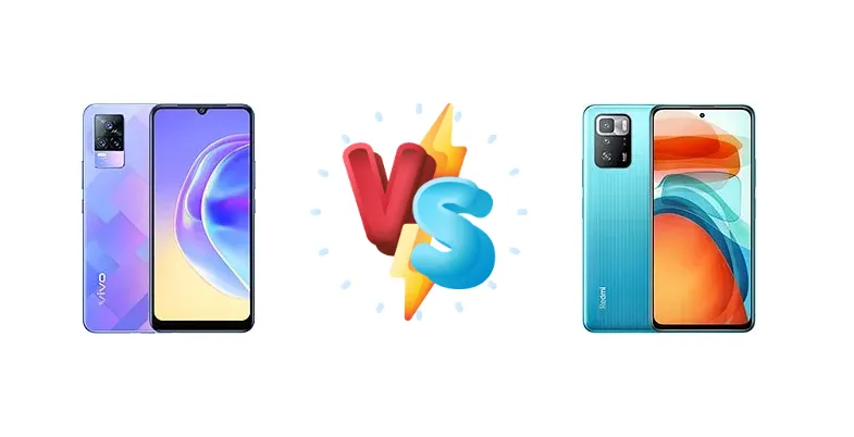 vivo V21e vs Xiaomi Redmi Note 10 Pro (China)