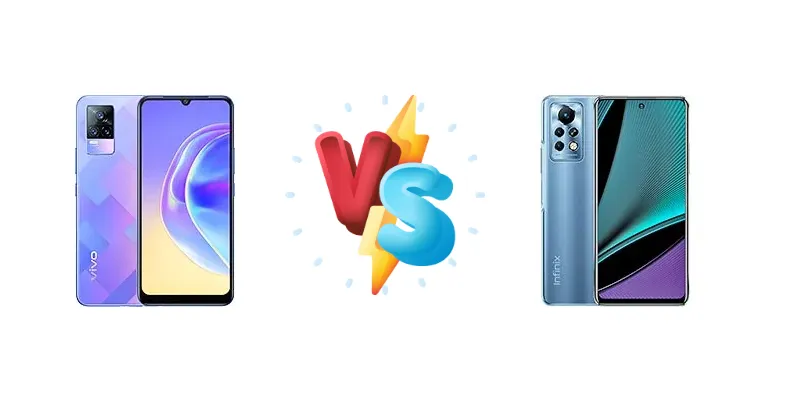 vivo V21e vs Infinix Note 11 Pro