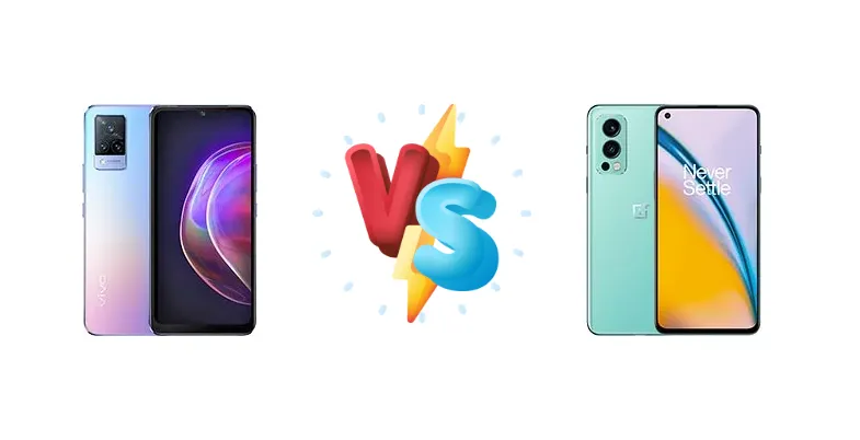vivo V21 vs OnePlus Nord 2 5G