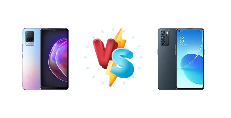 vivo V21 vs Oppo Reno6 5G