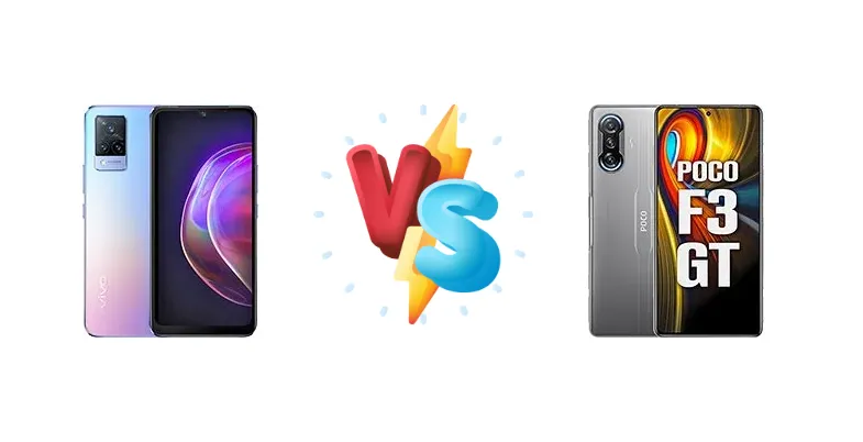 vivo V21 vs Xiaomi Poco F3 GT