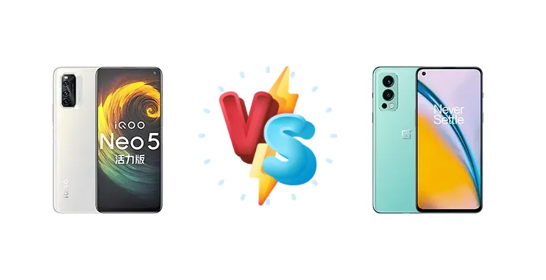 vivo iQOO Neo5 Lite vs OnePlus Nord 2 5G