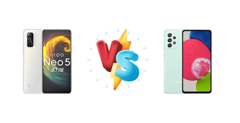vivo iQOO Neo5 Lite vs Samsung Galaxy A52s 5G