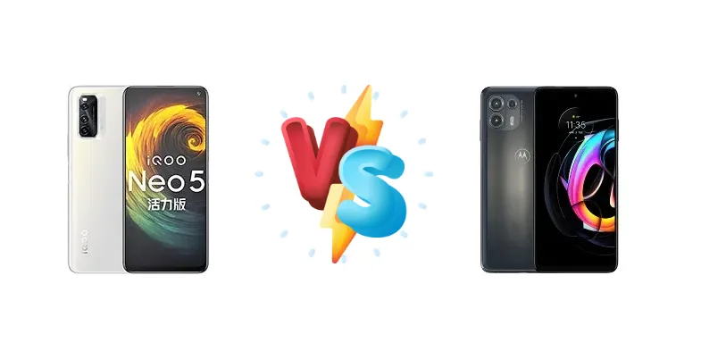 vivo iQOO Neo5 Lite vs Motorola Edge 20 Fusion