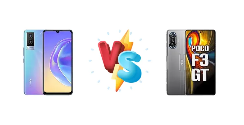 vivo V21e 5G vs Xiaomi Poco F3 GT