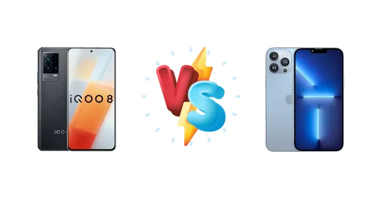 vivo iQOO 8 vs Apple iPhone 13 Pro Max