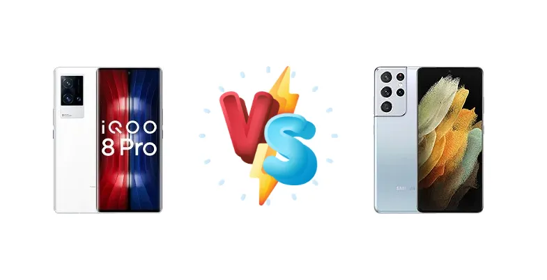 vivo iQOO 8 Pro vs Samsung Galaxy S21 Ultra 5G