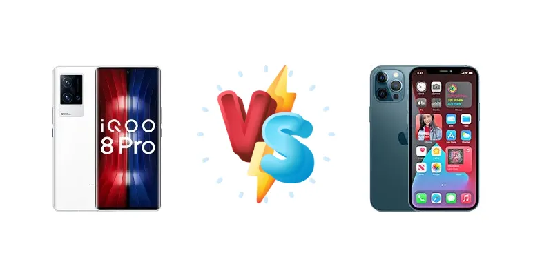 vivo iQOO 8 Pro vs Apple iPhone 12 Pro Max