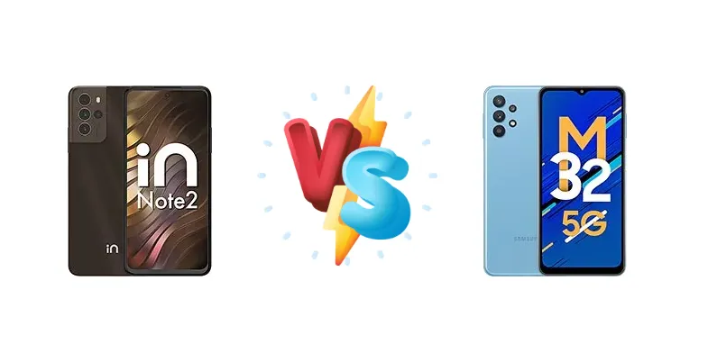 Micromax In note 2 vs Samsung Galaxy M32 5G