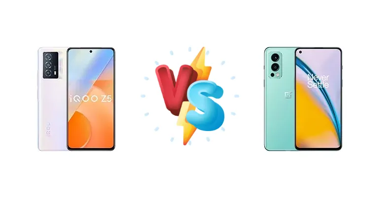 vivo iQOO Z5 vs OnePlus Nord 2 5G