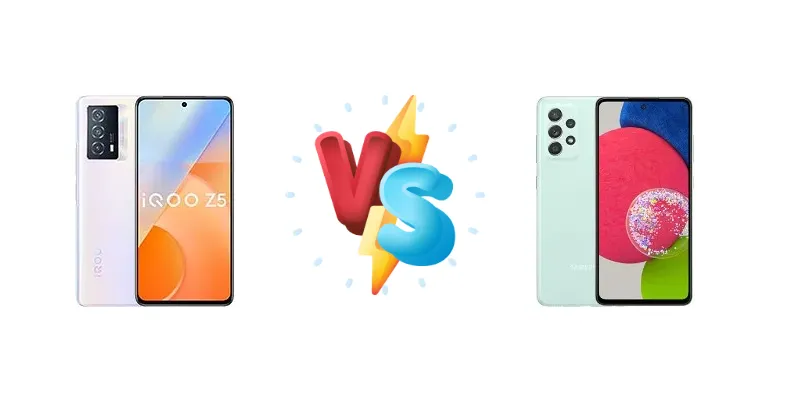 vivo iQOO Z5 vs Samsung Galaxy A52s 5G