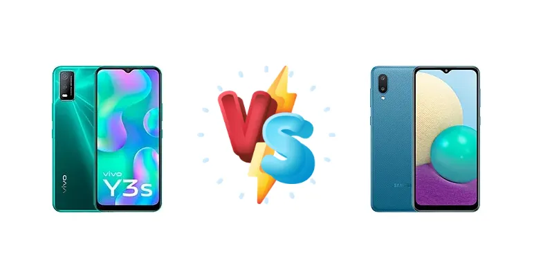 vivo Y3s (2021) vs Samsung Galaxy A02
