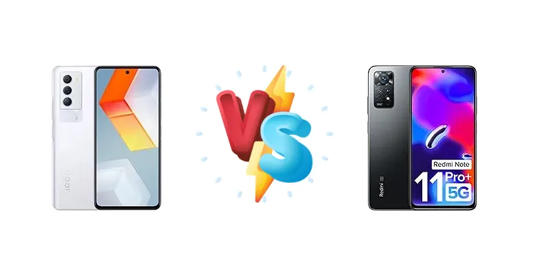 vivo iQOO Neo5 SE vs Xiaomi Redmi Note 11 Pro+ 5G (India)