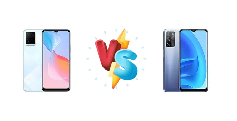 vivo Y21a vs Oppo A55s