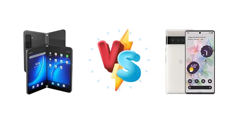 Foldable vs. Flagship: Microsoft Surface Duo 2 vs. Google Pixel 6 Pro