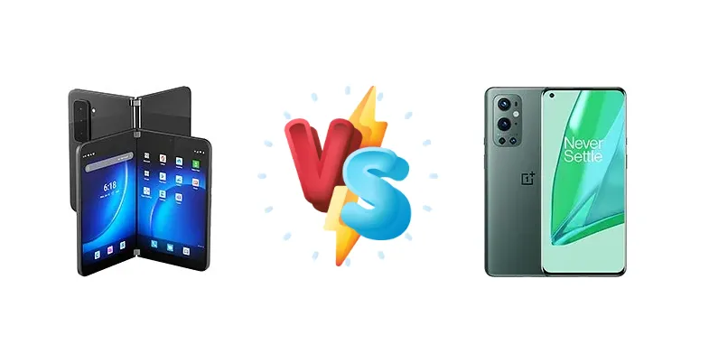 Folding Form vs. Fast Charge: Microsoft Surface Duo 2 vs. OnePlus 9 Pro