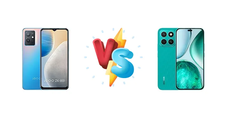 vivo iQOO Z6 vs Honor X8c