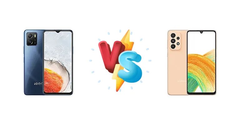 vivo iQOO U5x vs Samsung Galaxy A33 5G