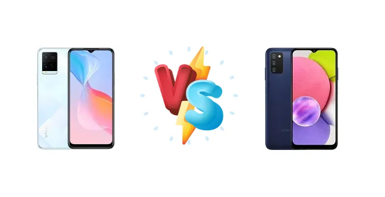 vivo Y21G vs Samsung Galaxy A03s