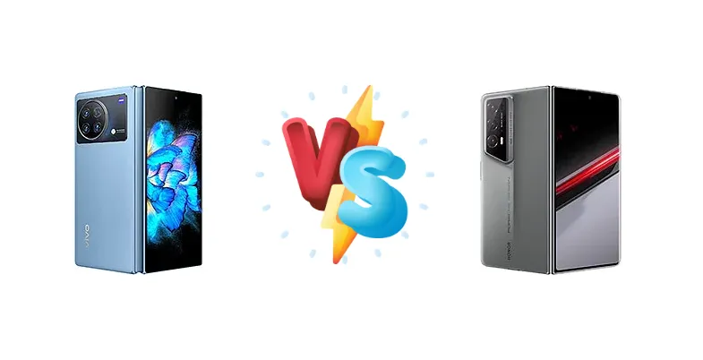 vivo X Fold vs Honor Magic V2 RSR Porsche Design