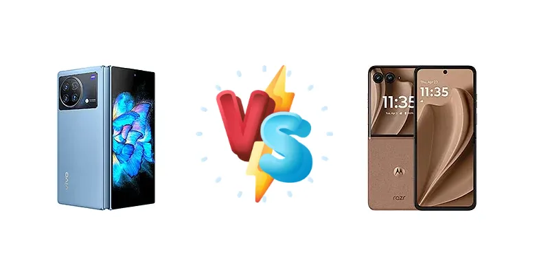 vivo X Fold vs Motorola Razr+ 2025