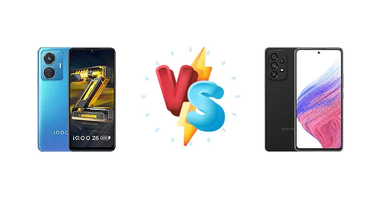 vivo iQOO Z6 44W vs Samsung Galaxy A53 5G
