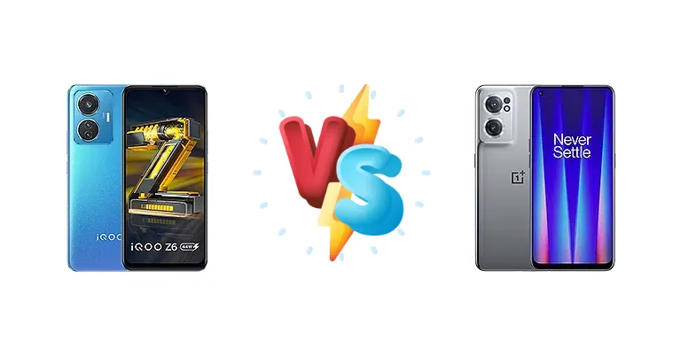 vivo iQOO Z6 44W vs OnePlus Nord CE 2 5G