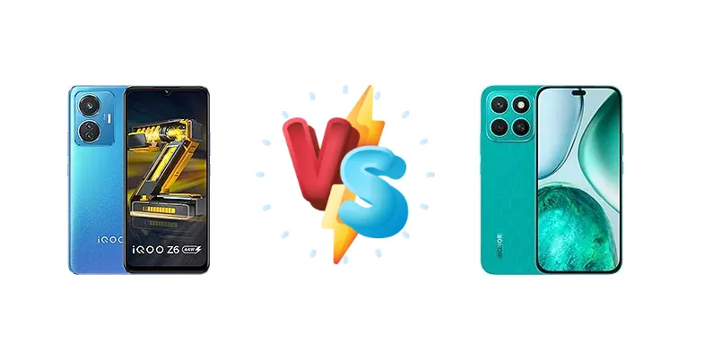 vivo iQOO Z6 44W vs Honor X8c