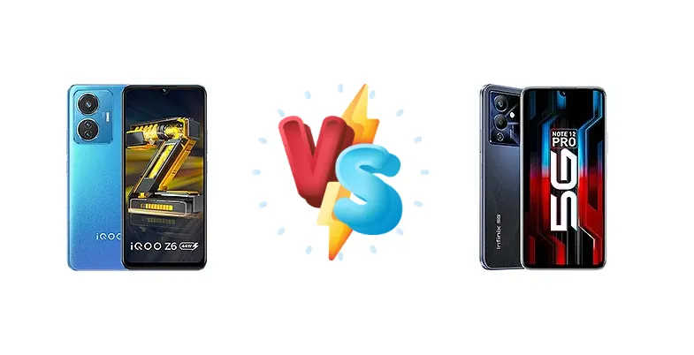 vivo iQOO Z6 44W vs Infinix Note 12 Pro 5G