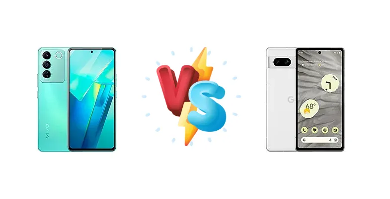 vivo T2 vs Google Pixel 7a