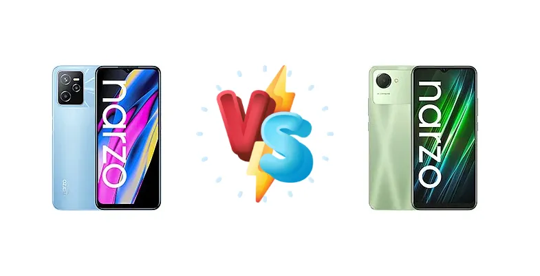 Realme Narzo 50A Prime vs Realme Narzo 50i Prime