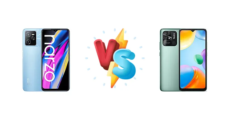 Realme Narzo 50A Prime vs Xiaomi Redmi 10C