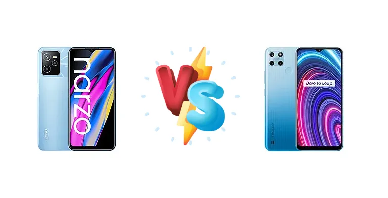 Realme Narzo 50A Prime vs Realme C25Y