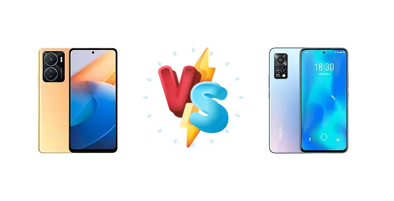 vivo iQOO Z6 (China) vs Meizu 18x