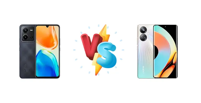 vivo V25e vs Realme 10 Pro+