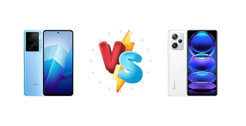 vivo iQOO Z7x vs Xiaomi Redmi Note 12 Pro+