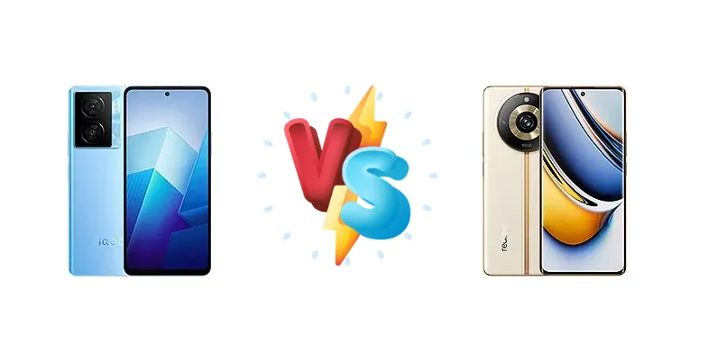 vivo iQOO Z7x vs Realme 11 Pro+