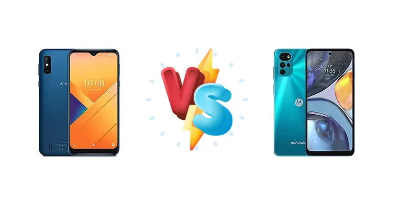 Wiko Y81 vs Motorola Moto G22